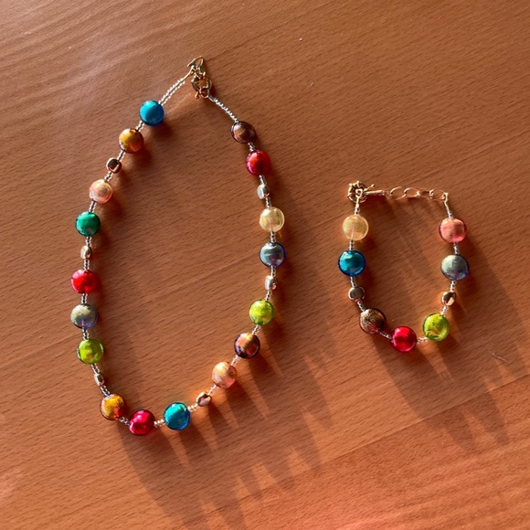 Antica Murrina Necklace/ Bracelet Ensemble - Picture 1 of 2
